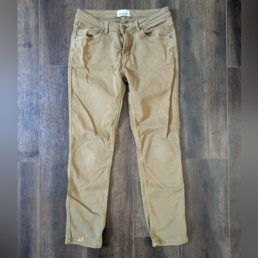 Du/er‎ Pants Mens Slim Fit 5 Pocket Pants Size 29x30 Gorpcore Casual Stretch
